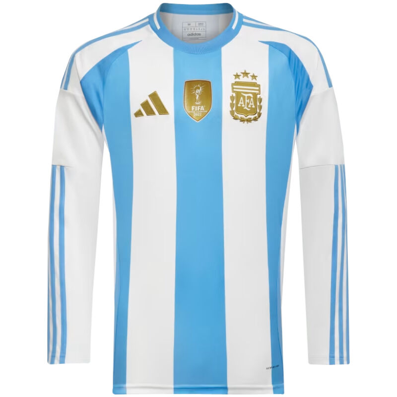 Mens Argentina Home Jersey Long Sleeve 2024