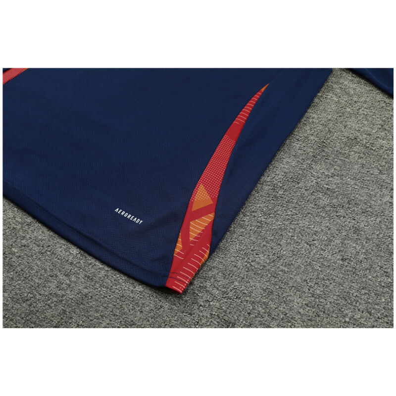 Mens Spain Short Training Suit Royal 2024