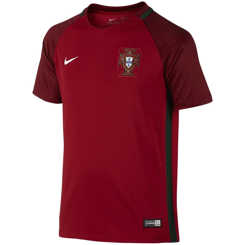 Mens Portugal Retro Home Jersey 2016