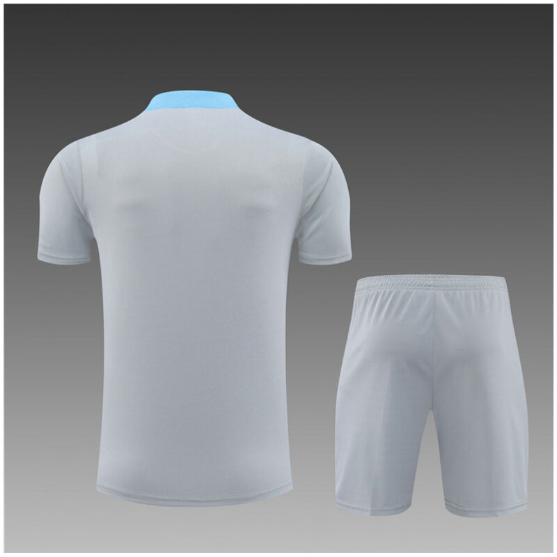 Kids Atletico Madrid Short Training Suit Grey 2024/25