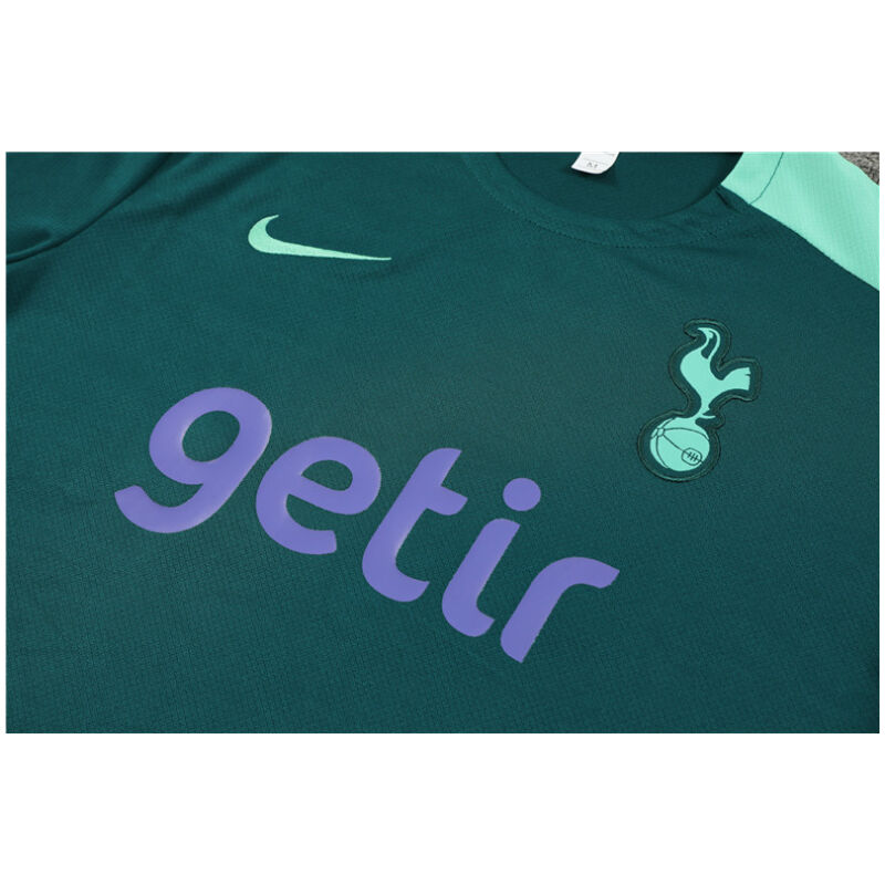 Mens Tottenham Hotspur Short Training Suit Green 2024/25