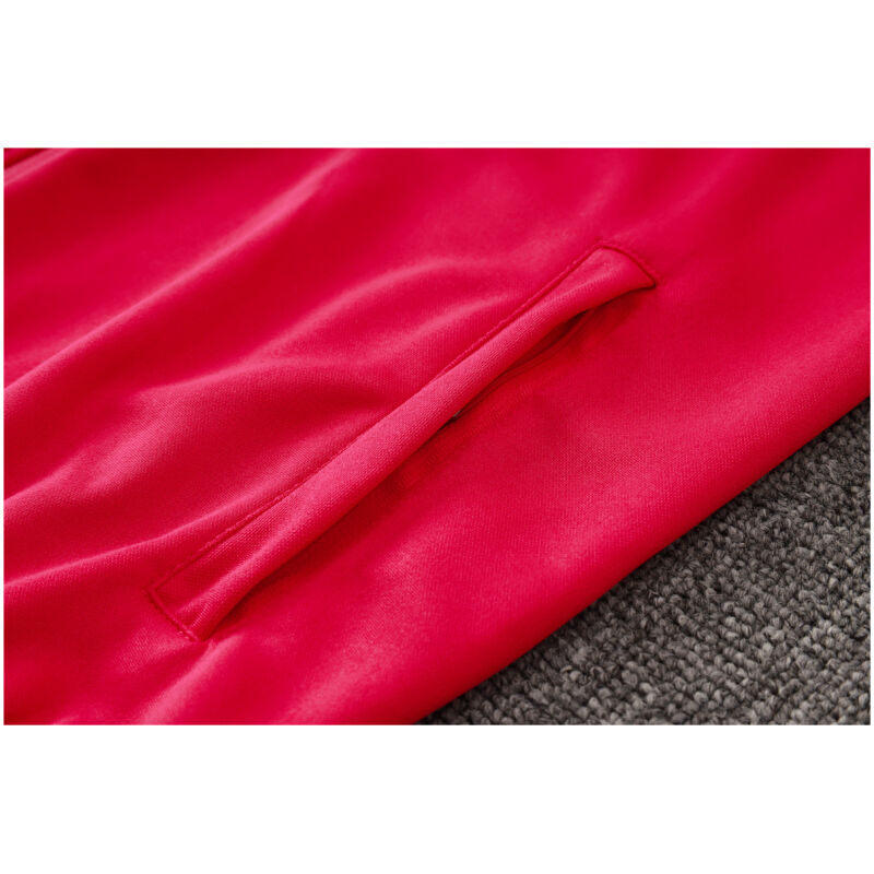 Mens Barcelona Jacket + Pants Training Suit Red 2024/25