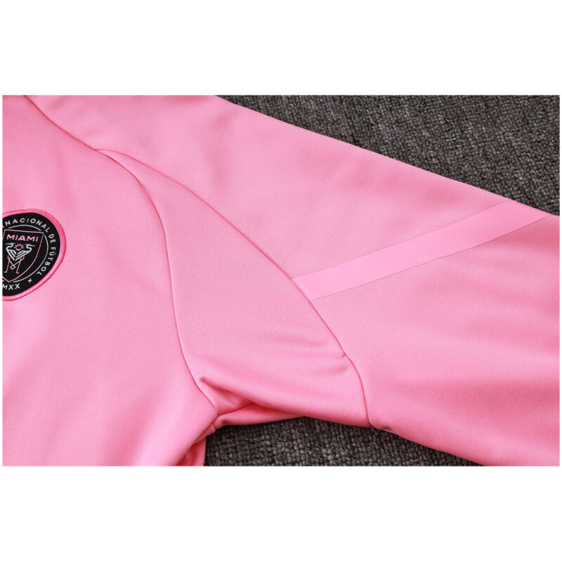 Mens Inter Miami C.F. Hoodie Jacket + Pants Training Suit Pink 2024/25