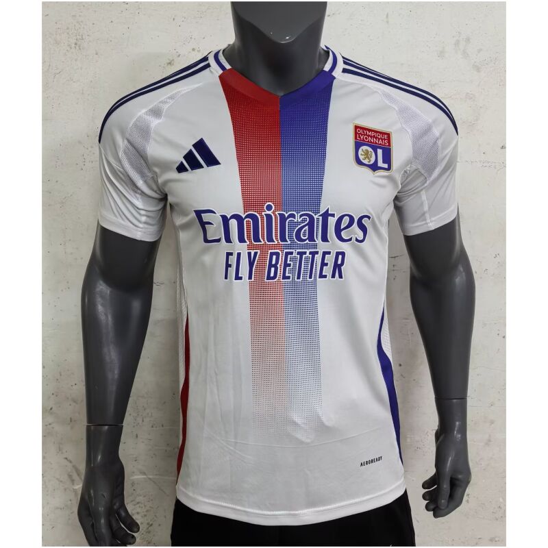 Mens Olympique Lyonnais Home Jersey 2024/25