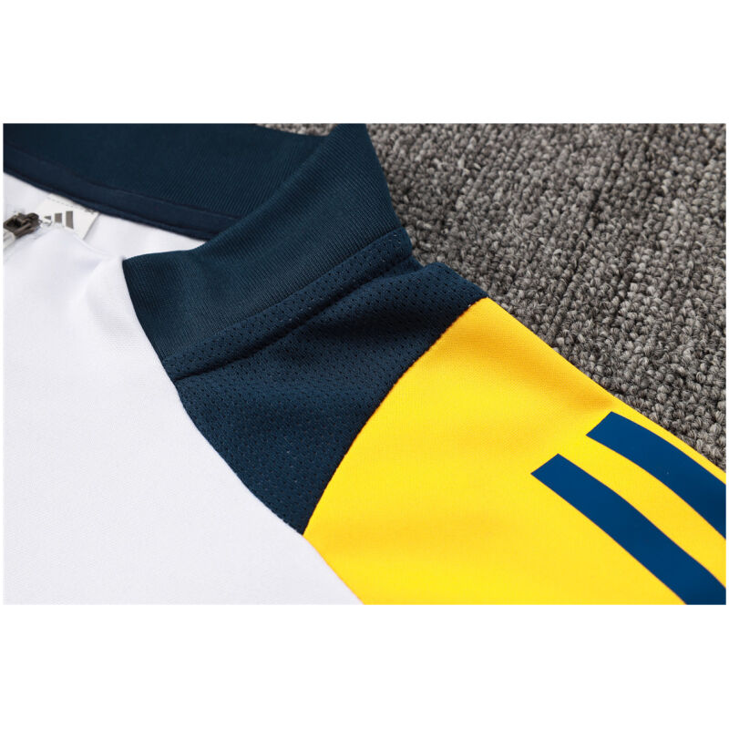 Mens Real Madrid Training Suit White 2024/25