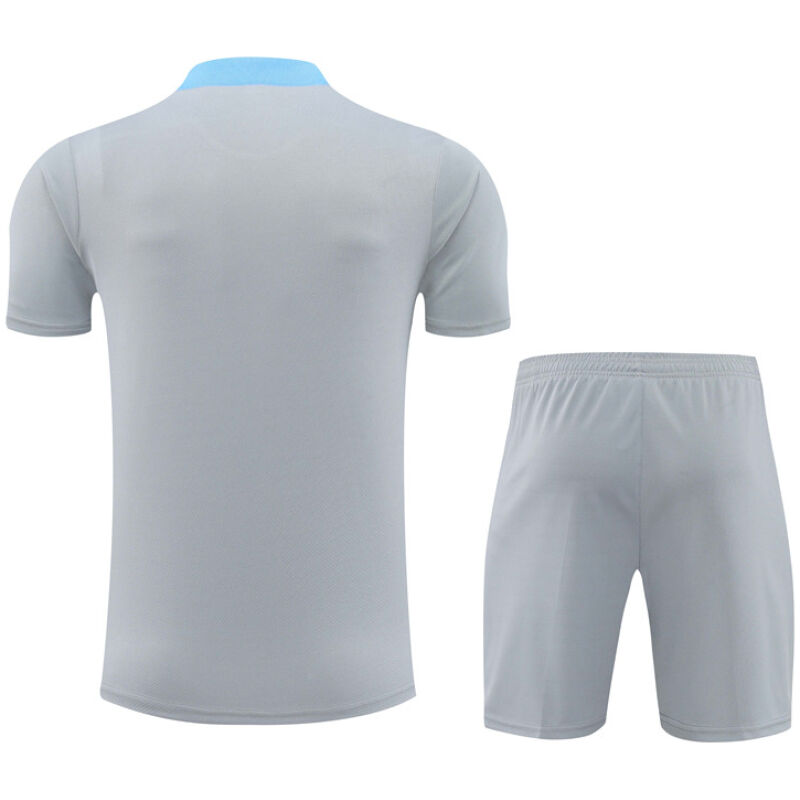 Mens Atletico Madrid Short Training Suit Grey 2024/25