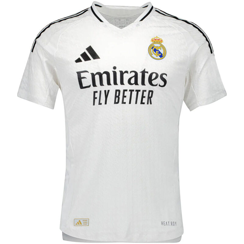 Mens Real Madrid Home Authentic Jersey 2024/25 – Match