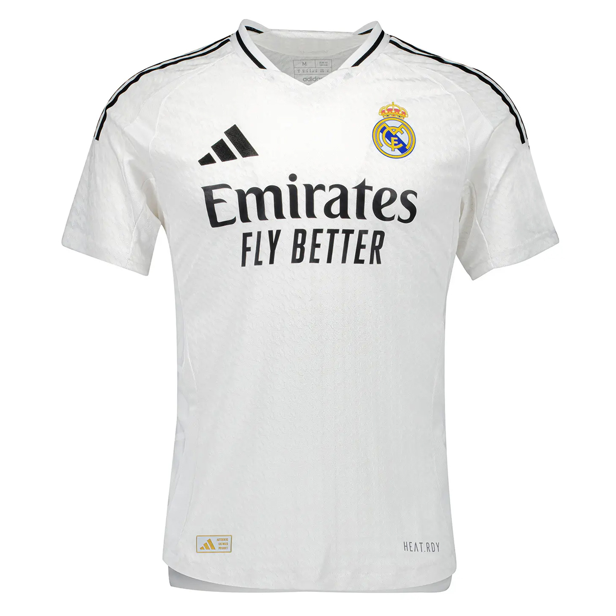 Authentisches Herren Real Madrid Heimtrikot 2024/25 - Spiel