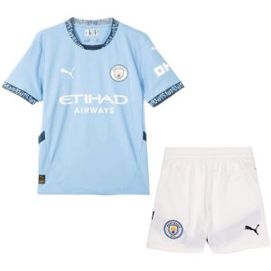 Kids Manchester City Home Jersey 2024/25