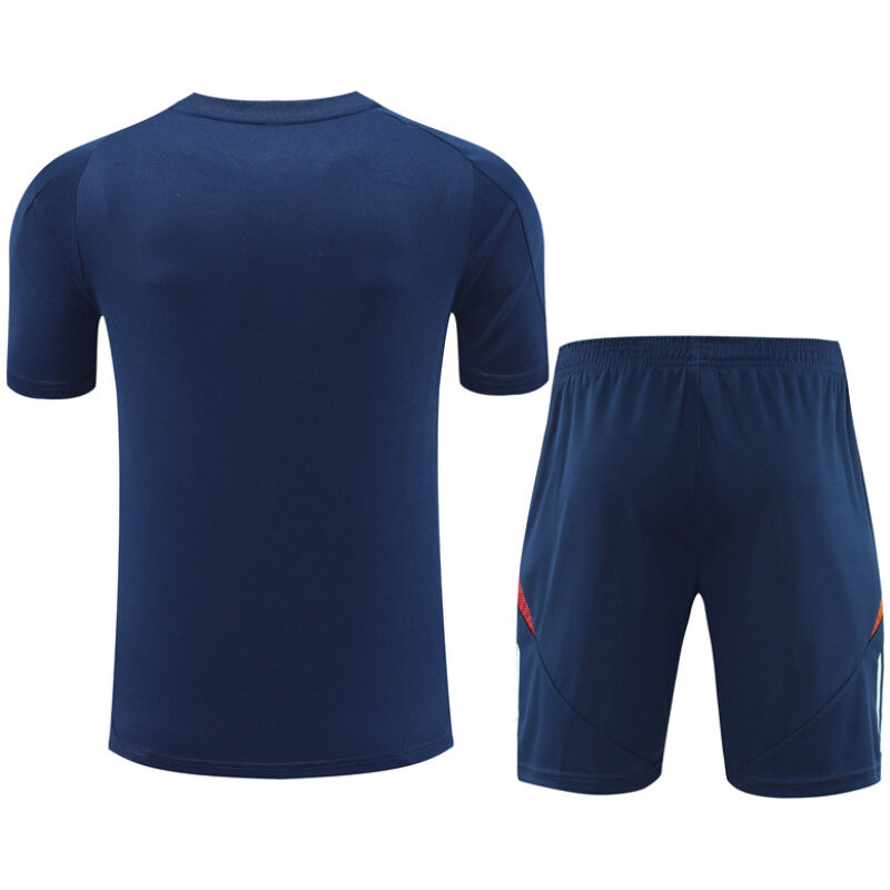 Mens Spain Short Training Suit Royal 2024