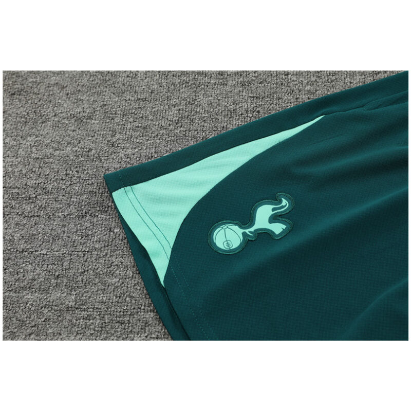 Mens Tottenham Hotspur Short Training Suit Green 2024/25