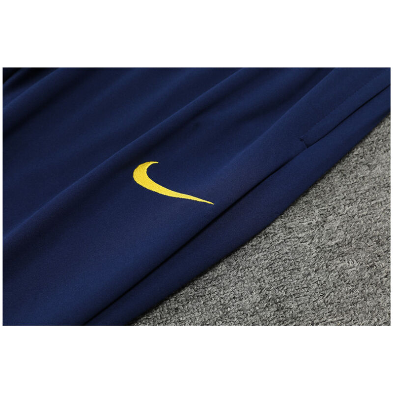 Mens Brazil Training Suit Blue 2024