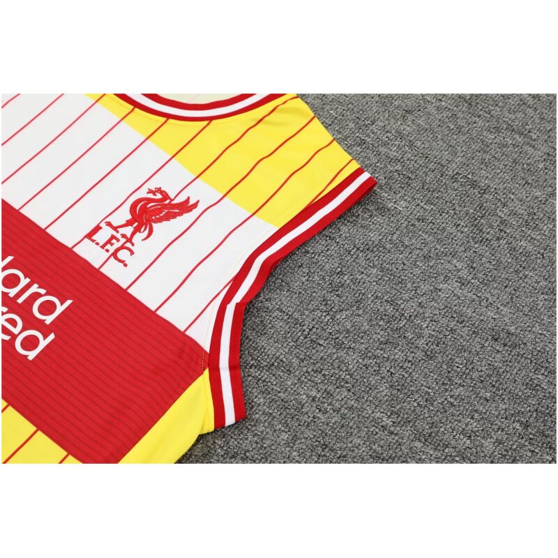 Mens Liverpool Singlet Suit Yellow 2024/25