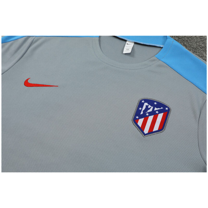 Mens Atletico Madrid Short Training Suit Grey 2024/25