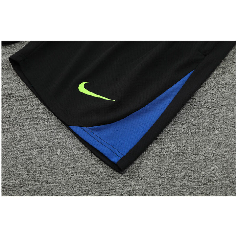 Mens Barcelona Short Training Suit Blue 2024/25