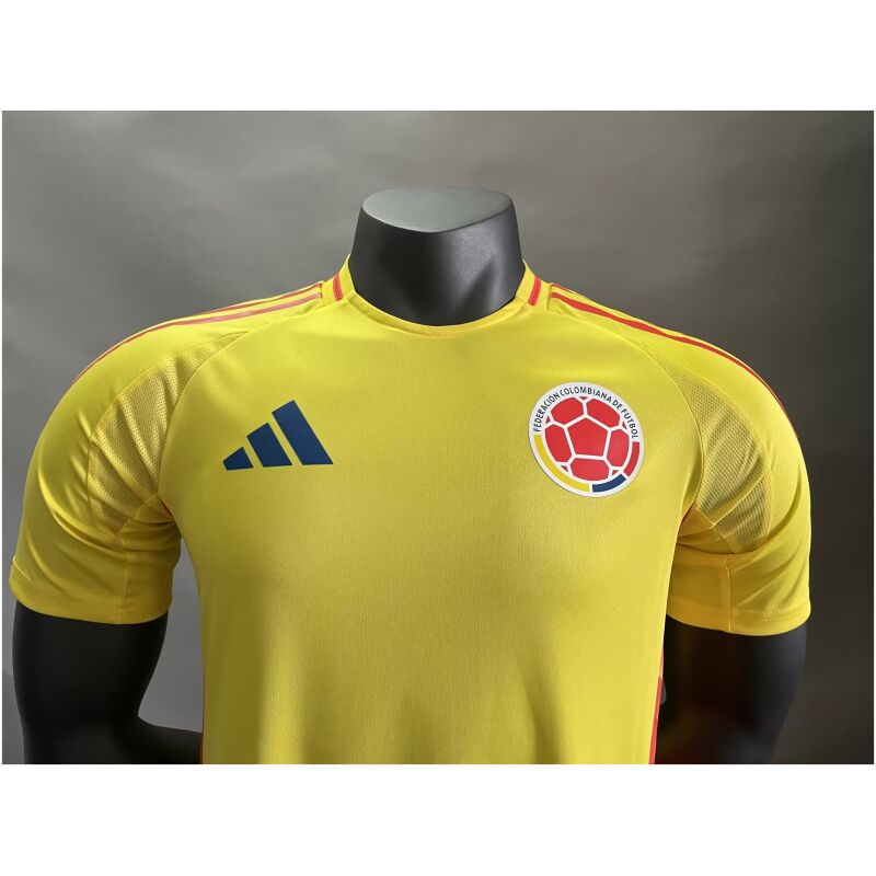 Mens Colombia Home Authentic Jersey 2024 – Match