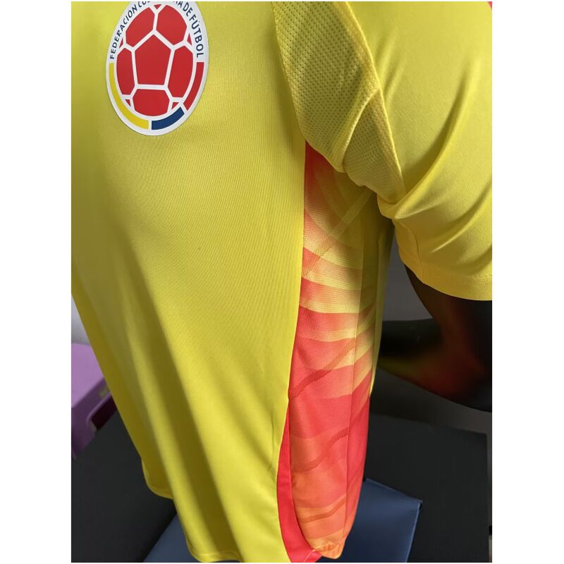 Mens Colombia Home Authentic Jersey 2024 – Match