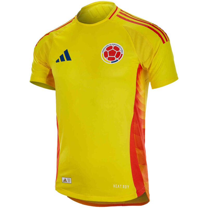 Mens Colombia Home Authentic Jersey 2024 – Match