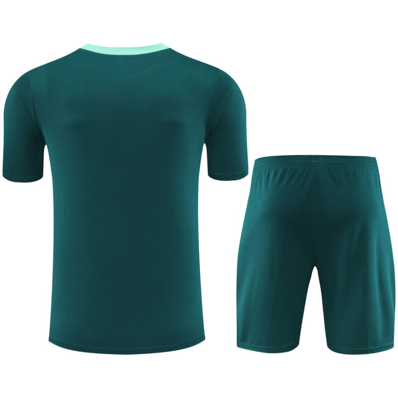 Mens Tottenham Hotspur Short Training Suit Green 2024/25