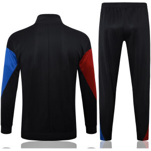 Mens Barcelona Jacket + Pants Training Suit Black 2024/25