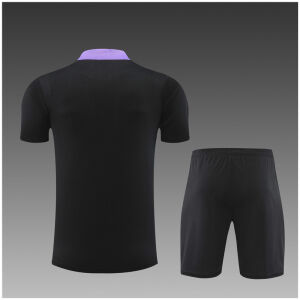 Kids England Short Training Suit Black 2024