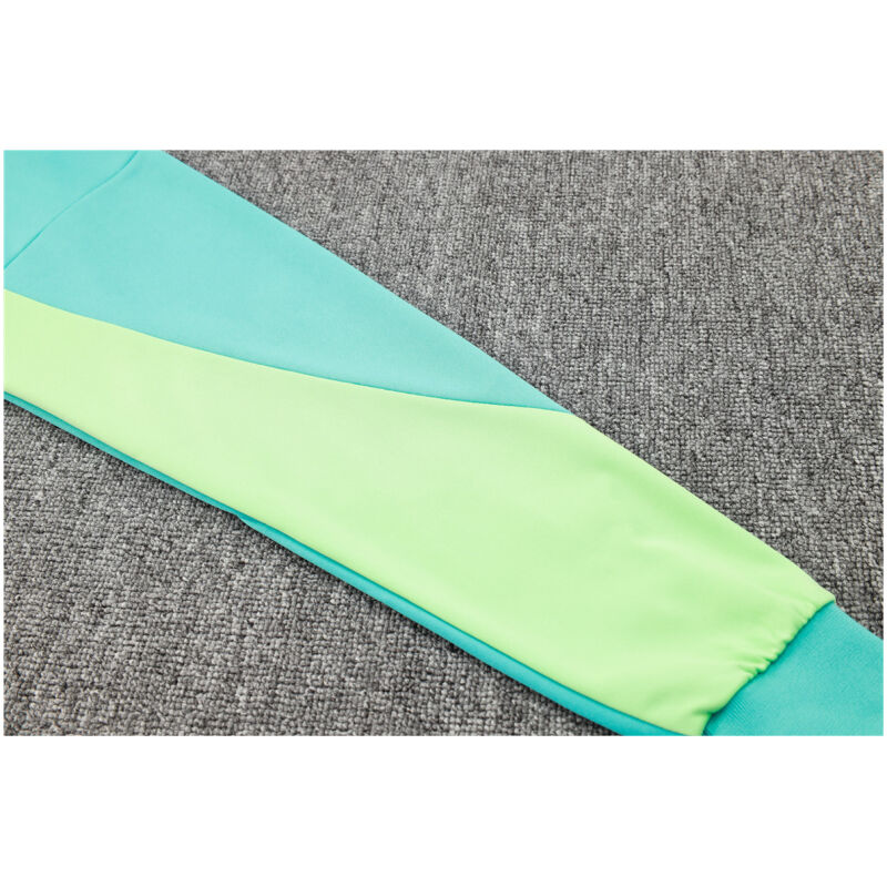 Mens Brazil Jacket + Pants Training Suit Green 2024