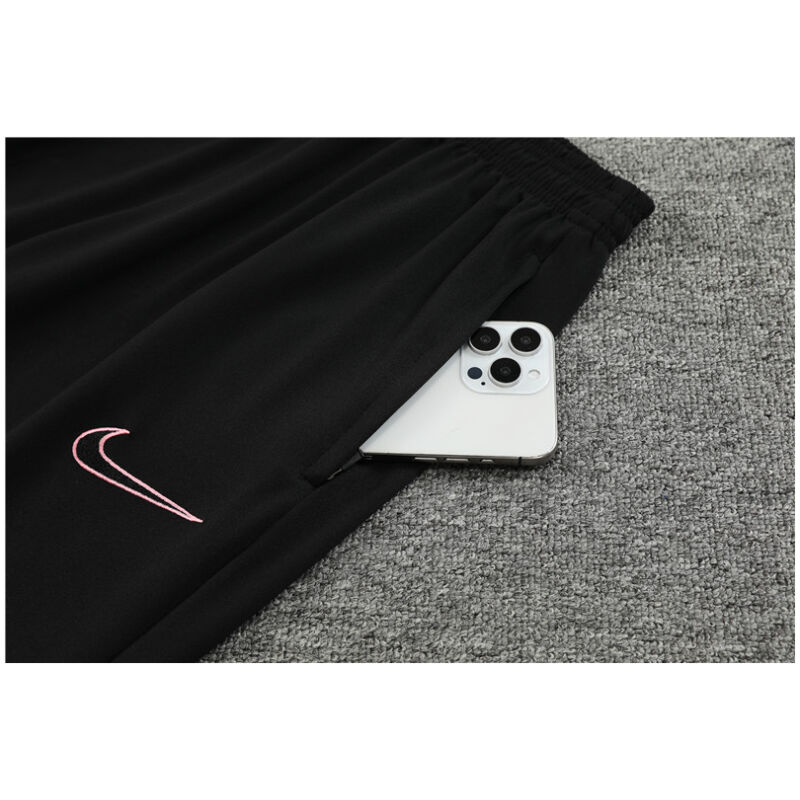 Mens PSG Training Suit Black – Pink 2024/25