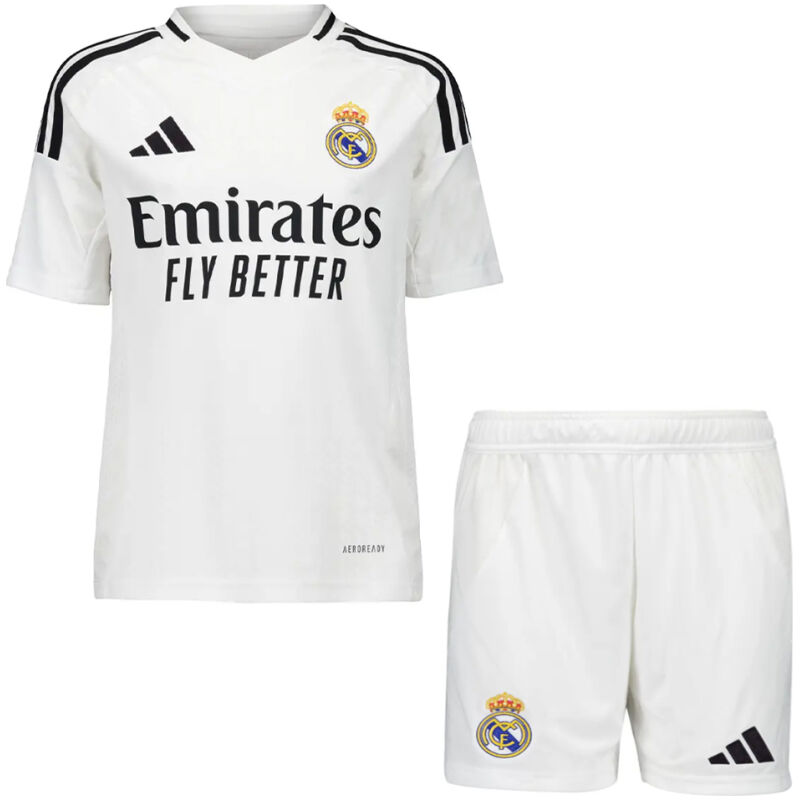 Kids Real Madrid Home Jersey 2024/25