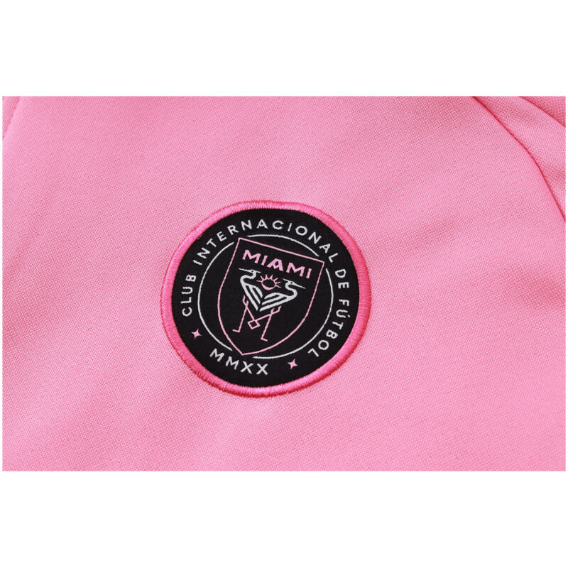 Mens Inter Miami C.F. Hoodie Jacket + Pants Training Suit Pink 2024/25
