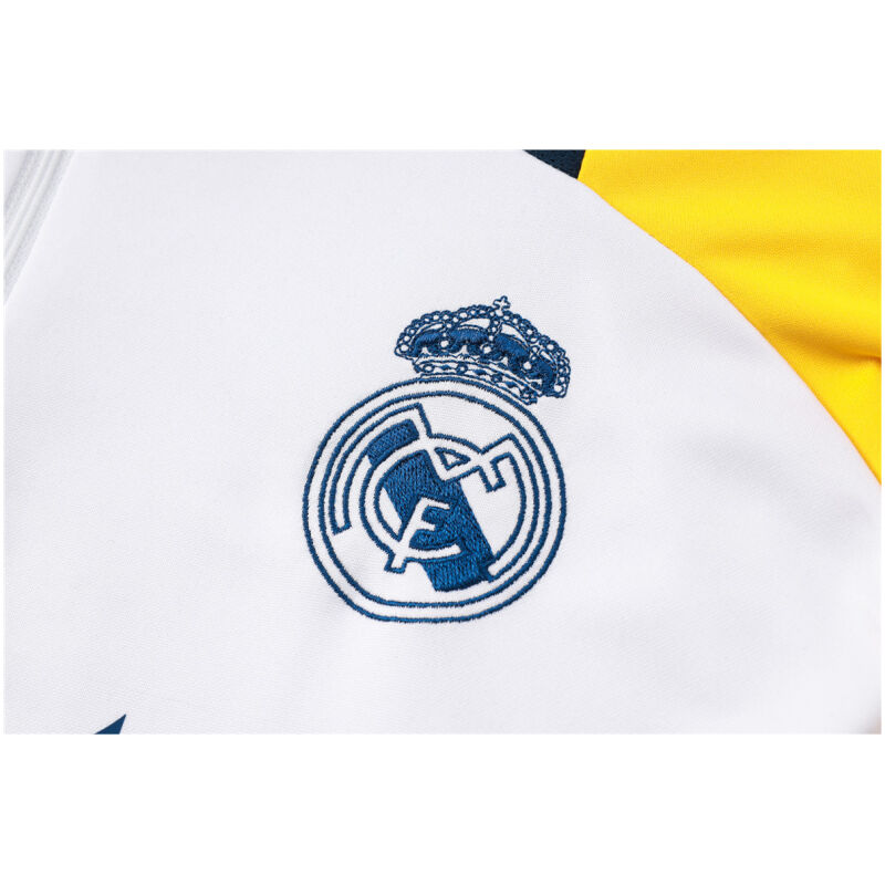 Mens Real Madrid Training Suit White 2024/25