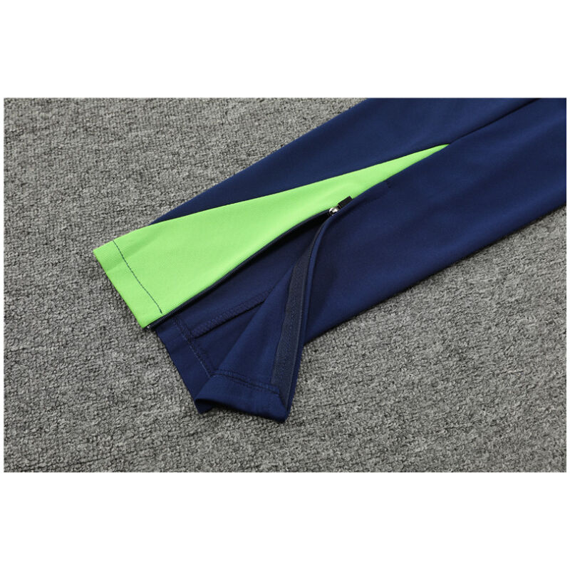 Mens Brazil Training Suit Blue 2024