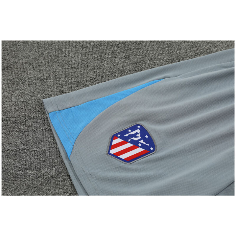 Mens Atletico Madrid Short Training Suit Light Blue 2024/25