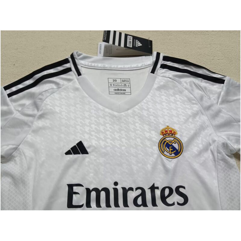 Kids Real Madrid Home Jersey 2024/25