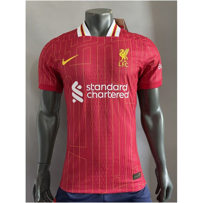 Mens Liverpool Home Authentic Jersey 2024/25 – Match