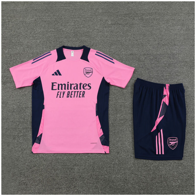 Mens Arsenal Short Training Suit Pink 2024/25