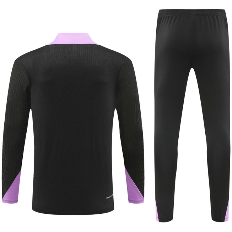 Mens England Training Suit Black 2024