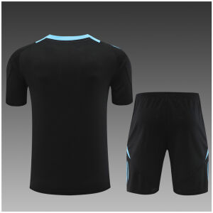 Kids Argentina Short Training Suit Black 2024