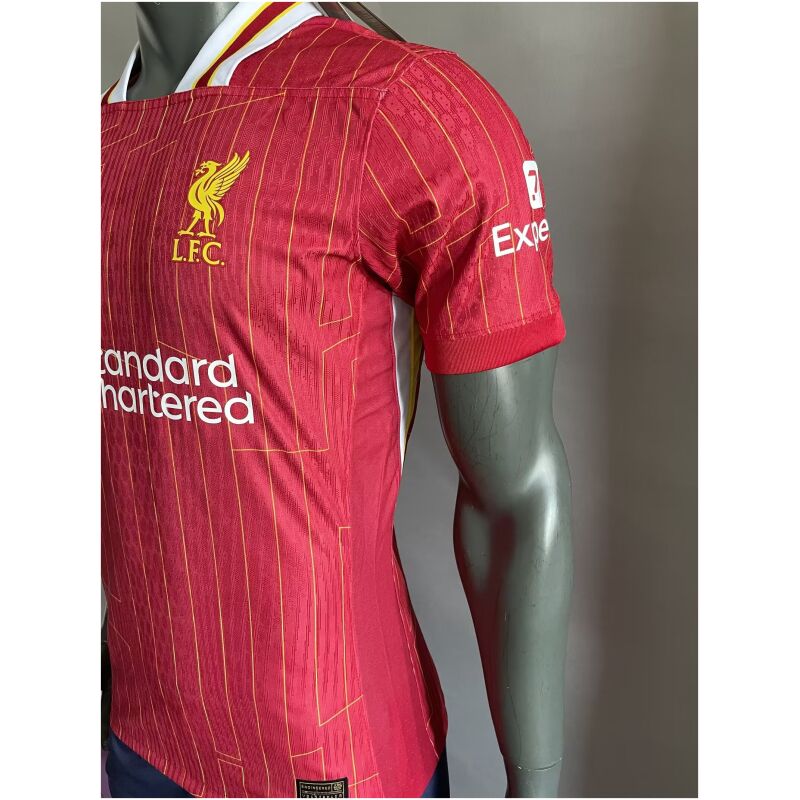 Mens Liverpool Home Authentic Jersey 2024/25 – Match