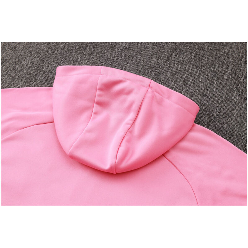 Mens Inter Miami C.F. Hoodie Jacket + Pants Training Suit Pink 2024/25