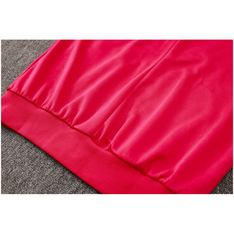 Mens Barcelona Jacket + Pants Training Suit Red 2024/25