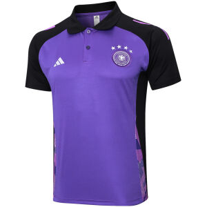 Mens Germany Polo Shirt Purple 2024