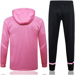 Mens Inter Miami C.F. Hoodie Jacket + Pants Training Suit Pink 2024/25
