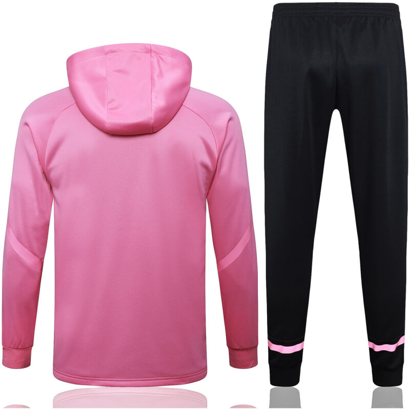 Mens Inter Miami C.F. Hoodie Jacket + Pants Training Suit Pink 2024/25