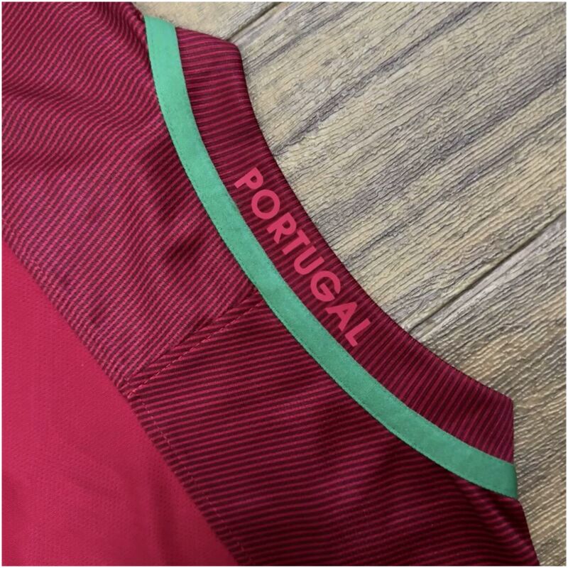 Mens Portugal Retro Home Jersey 2016