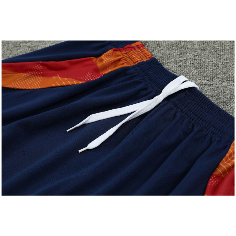 Mens Spain Short Training Suit Royal 2024