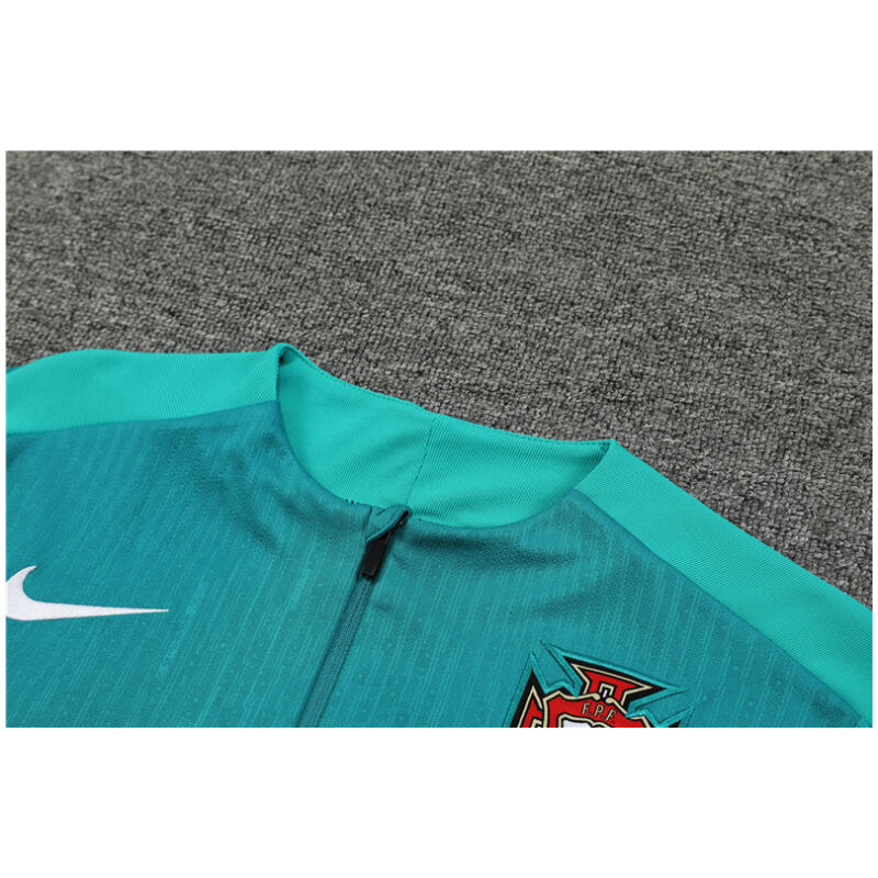 Mens Portugal Training Suit Green 2024