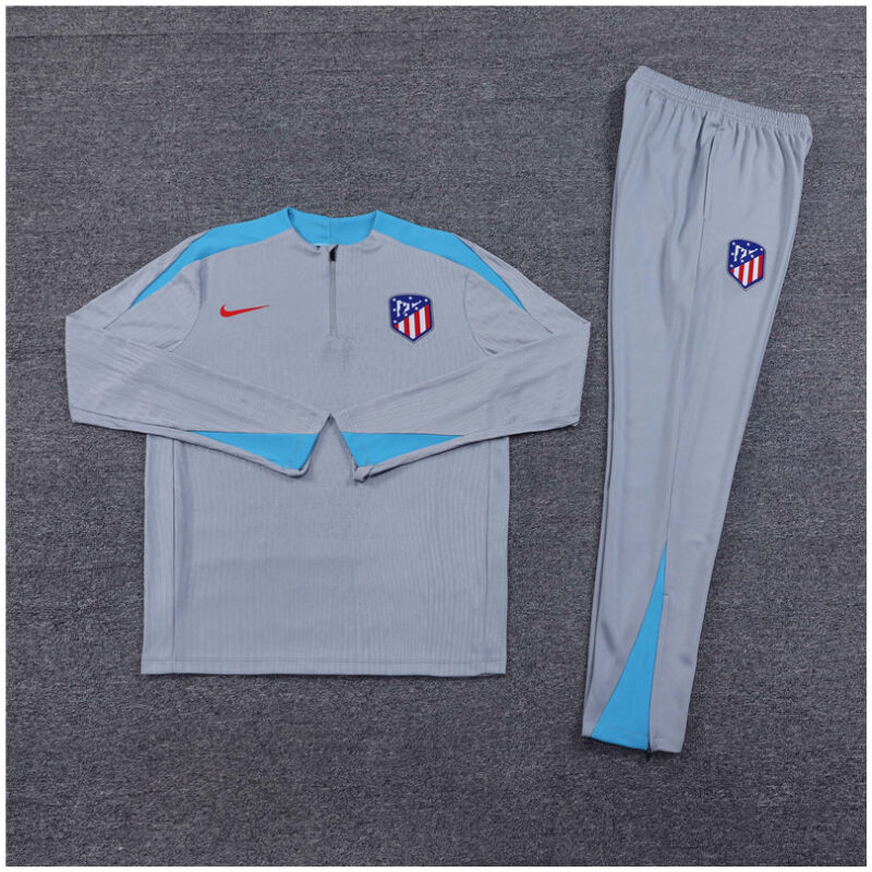 Kids Atletico Madrid Training Suit Grey 2024/25
