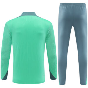 Mens Tottenham Hotspur Training Suit Green 2024/25