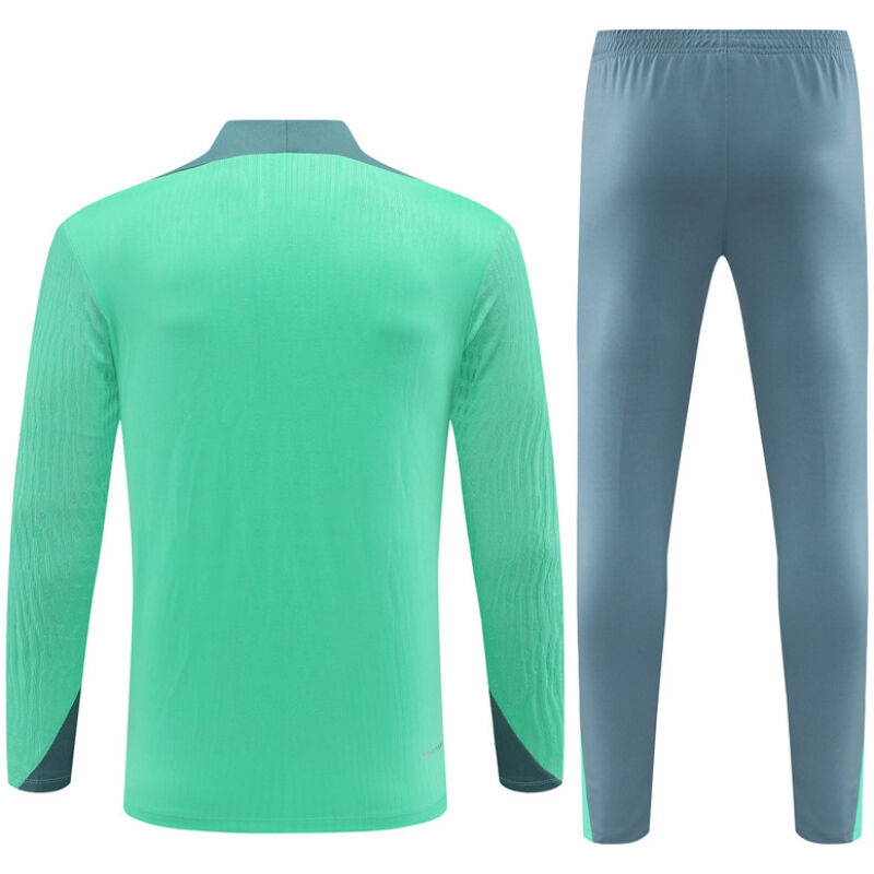 Mens Tottenham Hotspur Training Suit Green 2024/25