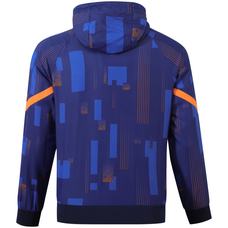 Mens Netherlands All Weather Windrunner Jacket Blue 2024